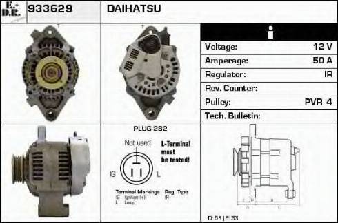 EDR 933629 - Alternatore autozon.pro