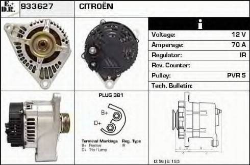 EDR 933627 - Alternatore autozon.pro