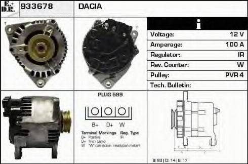 EDR 933678 - Alternatore autozon.pro