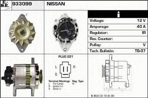 EDR 933099 - Alternatore autozon.pro