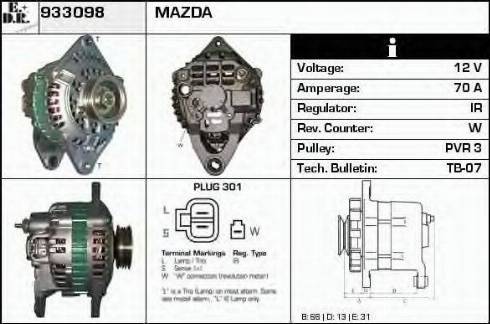 EDR 933098 - Alternatore autozon.pro