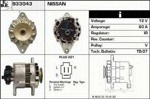 EDR 933043 - Alternatore autozon.pro