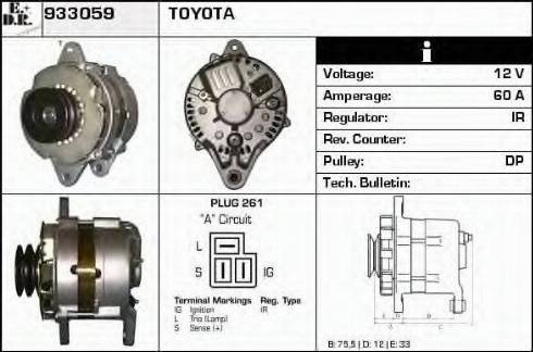 EDR 933059 - Alternatore autozon.pro