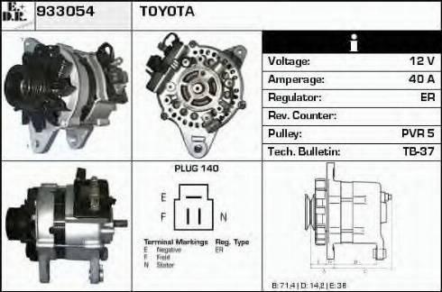 EDR 933054 - Alternatore autozon.pro