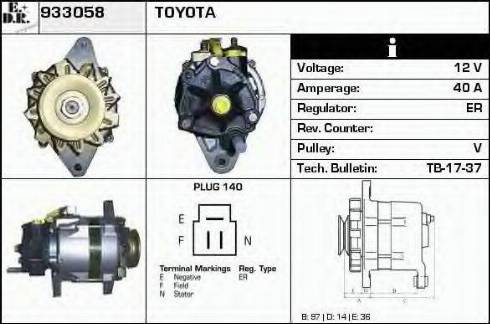 EDR 933058 - Alternatore autozon.pro