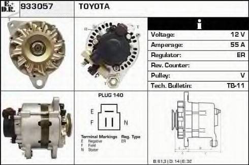 EDR 933057 - Alternatore autozon.pro