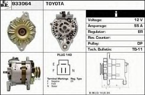 EDR 933064 - Alternatore autozon.pro