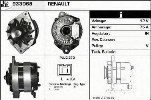 EDR 933068 - Alternatore autozon.pro