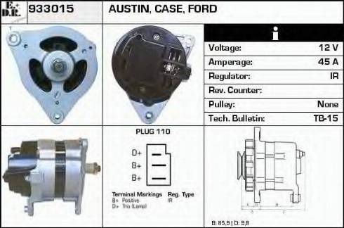 EDR 933015 - Alternatore autozon.pro