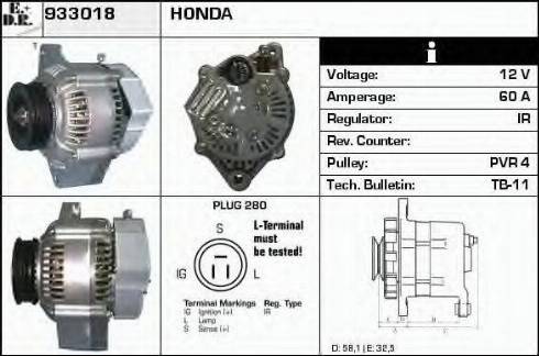 EDR 933018 - Alternatore autozon.pro