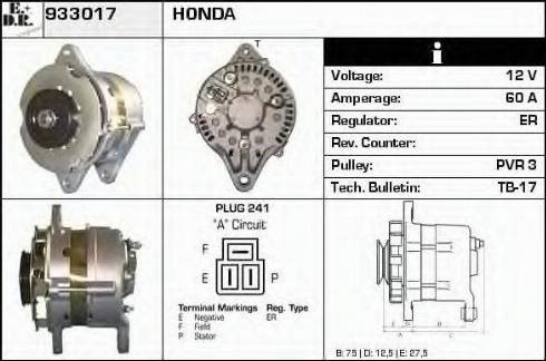 EDR 933017 - Alternatore autozon.pro