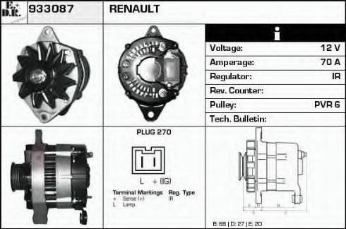 EDR 933087 - Alternatore autozon.pro