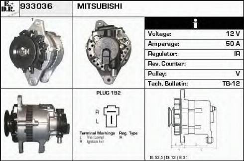 EDR 933036 - Alternatore autozon.pro