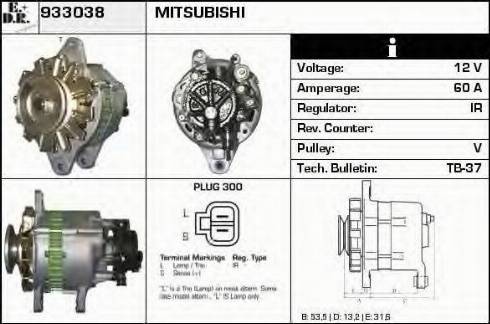 EDR 933038 - Alternatore autozon.pro