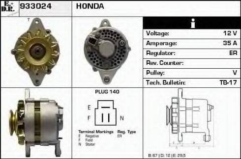 EDR 933024 - Alternatore autozon.pro