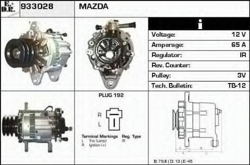 EDR 933028 - Alternatore autozon.pro