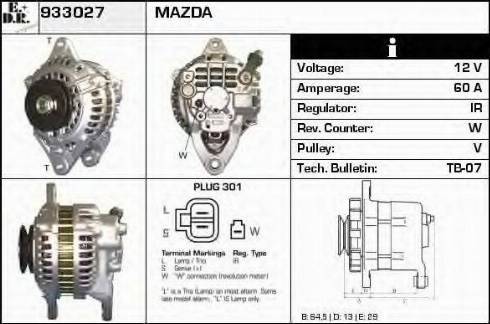 EDR 933027 - Alternatore autozon.pro