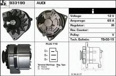 EDR 933190 - Alternatore autozon.pro