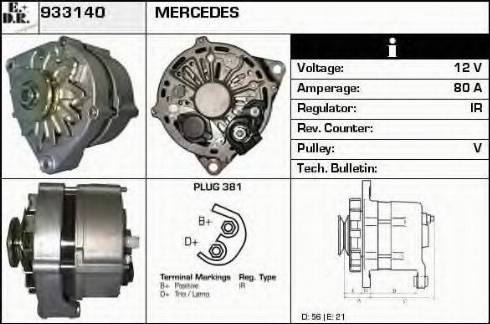 EDR 933140 - Alternatore autozon.pro