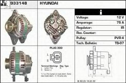 EDR 933148 - Alternatore autozon.pro