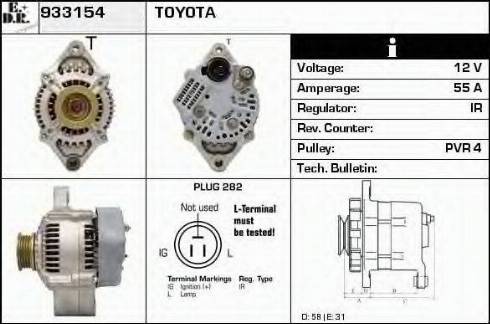 EDR 933154 - Alternatore autozon.pro