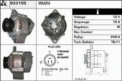 EDR 933155 - Alternatore autozon.pro