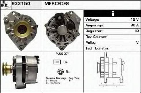 EDR 933150 - Alternatore autozon.pro