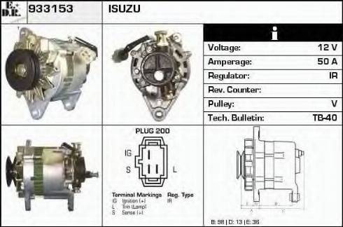 EDR 933153 - Alternatore autozon.pro