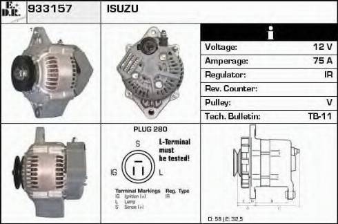 EDR 933157 - Alternatore autozon.pro