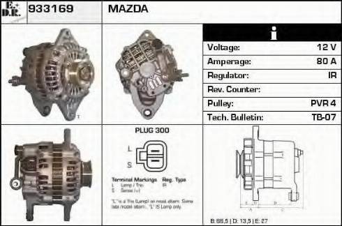 EDR 933169 - Alternatore autozon.pro