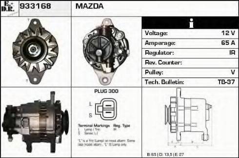 EDR 933168 - Alternatore autozon.pro