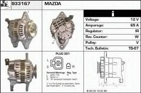 EDR 933167 - Alternatore autozon.pro