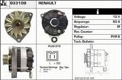 EDR 933109 - Alternatore autozon.pro