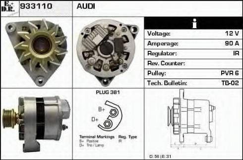 EDR 933110 - Alternatore autozon.pro