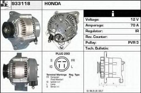 EDR 933118 - Alternatore autozon.pro