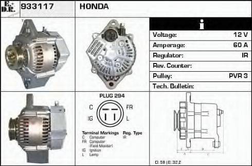 EDR 933117 - Alternatore autozon.pro