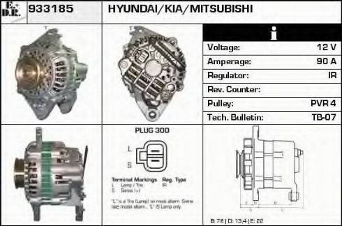 EDR 933185 - Alternatore autozon.pro