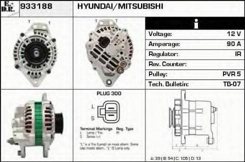 EDR 933188 - Alternatore autozon.pro