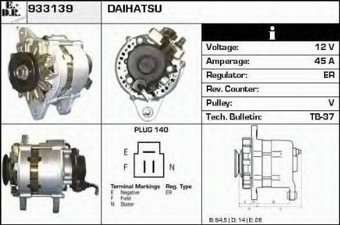 EDR 933139 - Alternatore autozon.pro