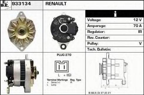 EDR 933134 - Alternatore autozon.pro