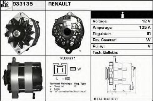 EDR 933135 - Alternatore autozon.pro