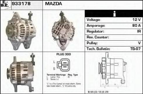 EDR 933178 - Alternatore autozon.pro