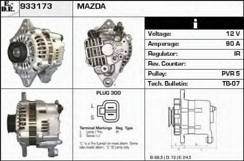 EDR 933173 - Alternatore autozon.pro