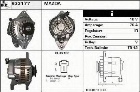 EDR 933177 - Alternatore autozon.pro