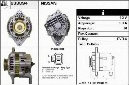 EDR 933894 - Alternatore autozon.pro