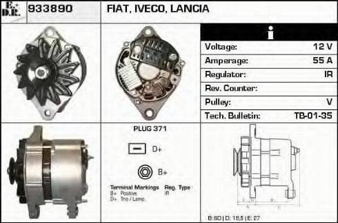 EDR 933890 - Alternatore autozon.pro