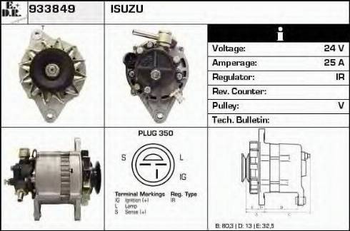 EDR 933849 - Alternatore autozon.pro