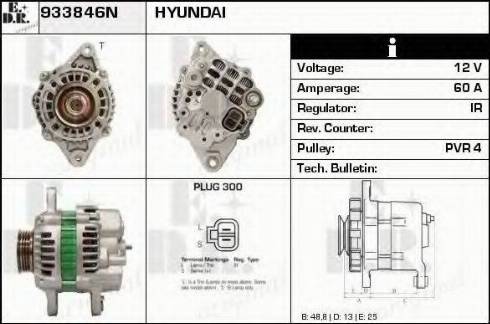 EDR 933846N - Alternatore autozon.pro