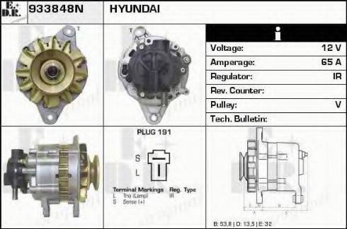 EDR 933848N - Alternatore autozon.pro