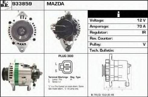 EDR 933859 - Alternatore autozon.pro